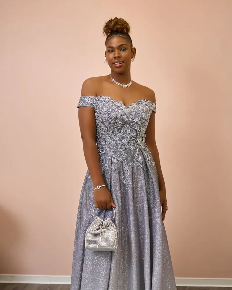 Photo d'origine : robe de soirée Zéphyr
